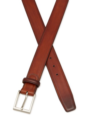 Detail View - Click To Enlarge - MAGNANNI - ‘Arcade’ Medium Leather Belt