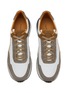 Detail View - Click To Enlarge - MAGNANNI - ‘Grafton’ Suede Panel Leather Sneakers