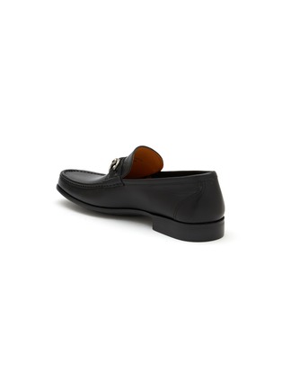  - MAGNANNI - ‘Russ’ Leather Horsebit Loafers