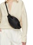 Figure View - Click To Enlarge - BONASTRE - Small 'Bon Bon' Leather Crossbody Bag