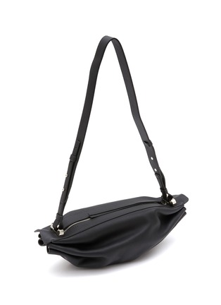 BONASTRE | Ring' Leather Crossbody Baguette Bag | Women | Lane Crawford