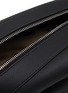Detail View - Click To Enlarge - BONASTRE - Ring' Leather Crossbody Baguette Bag
