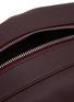 Detail View - Click To Enlarge - BONASTRE - Ring' Leather Crossbody Baguette Bag