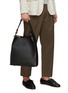 Figure View - Click To Enlarge - BONASTRE - Dome Leather Tote Bag