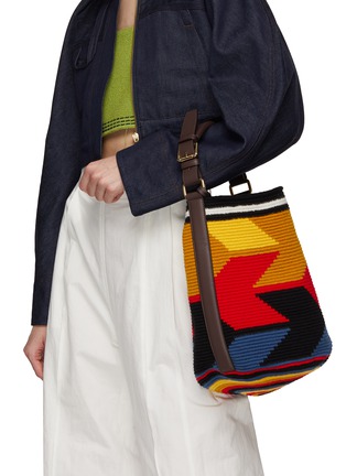 Front View - Click To Enlarge - COLVILLE - Arrow Cylinder Midi Bag