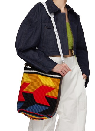 Figure View - Click To Enlarge - COLVILLE - Arrow Cylinder Midi Bag