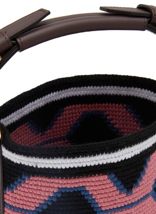Detail View - Click To Enlarge - COLVILLE - Wayuu Hexagon Midi Bag