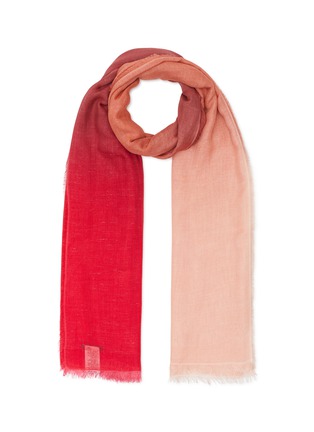 Main View - Click To Enlarge - FALIERO SARTI - ‘New Amante’ Ombré Knit Fringed Scarf