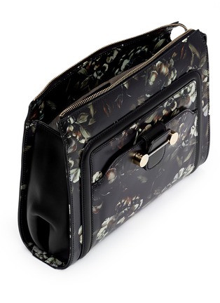 Detail View - Click To Enlarge - JASON WU - 'Daphne' floral print leather clutch