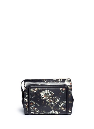 Back View - Click To Enlarge - JASON WU - 'Daphne' floral print leather clutch
