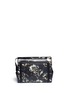 Back View - Click To Enlarge - JASON WU - 'Daphne' floral print leather clutch