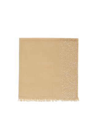 Detail View - Click To Enlarge - FALIERO SARTI - ‘New Dalila’ Sequined Virgin Wool Blend Scarf