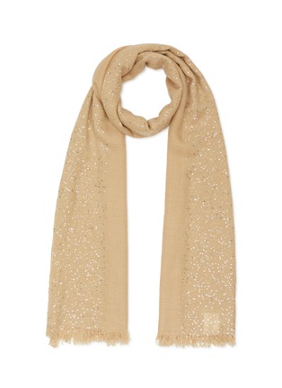 Main View - Click To Enlarge - FALIERO SARTI - ‘New Dalila’ Sequined Virgin Wool Blend Scarf