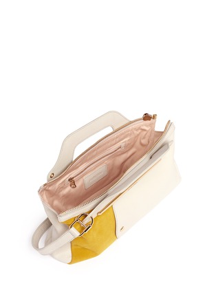 Detail View - Click To Enlarge - SEE BY CHLOÉ - Debbi' leather suede crossbody