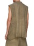 Back View - Click To Enlarge - ZIGGY CHEN - Oversized Double Breasted Vest