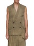 Main View - Click To Enlarge - ZIGGY CHEN - Oversized Double Breasted Vest