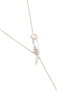 Detail View - Click To Enlarge - JUSTINE CLENQUET - 24k Gold Palladium Plated Safety Pin Lariat Necklace