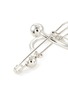 Detail View - Click To Enlarge - JUSTINE CLENQUET - Palladium Plated Safety Pin Twist Ring