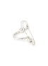 Main View - Click To Enlarge - JUSTINE CLENQUET - Palladium Plated Safety Pin Twist Ring