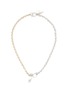 Main View - Click To Enlarge - JUSTINE CLENQUET - 24k Gold Palladium Plated Piercing Necklace