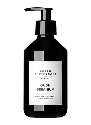 Main View - Click To Enlarge - URBAN APOTHECARY - Oudh Geranium Hand and Body Wash 300ml