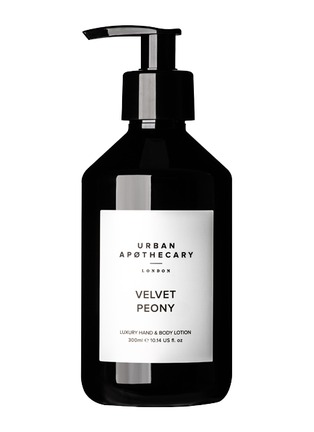 Main View - Click To Enlarge - URBAN APOTHECARY - Velvet Peony Hand and Body Lotion 300ml