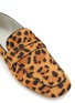 Detail View - Click To Enlarge - EQUIL - ‘London’ Leopard Print Leather Penny Loafers