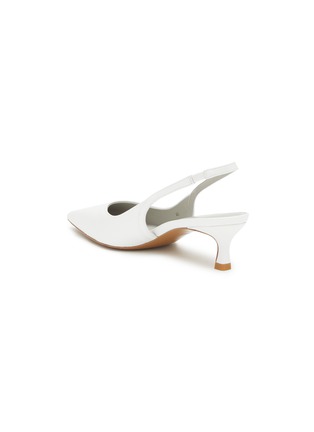  - EQUIL - ‘Lyon’ 50 Leather Point Toe Slingback Pumps