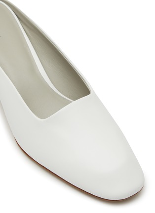 Detail View - Click To Enlarge - EQUIL - ‘Seoul’ Leather Almond Toe Mules