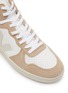 Detail View - Click To Enlarge - VEJA - ‘V-15’ High Top Vegan Leather Sneakers