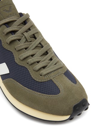 Detail View - Click To Enlarge - VEJA - ‘Rio’ Suede Panel Mesh Low Top Sneakers