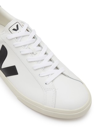 Detail View - Click To Enlarge - VEJA - ‘Esplar’ Low Top Lace Up Leather Sneakers