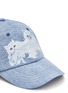 Detail View - Click To Enlarge - ACNE STUDIOS - Painted Cat Graphic Washed Denim Cap