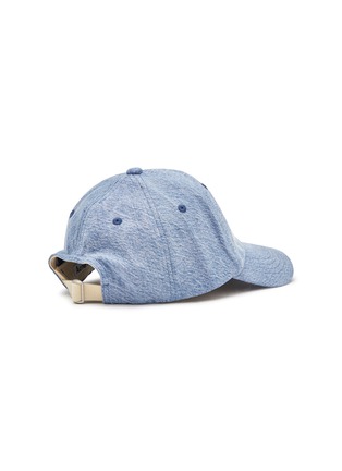 Figure View - Click To Enlarge - ACNE STUDIOS - Painted Cat Graphic Washed Denim Cap