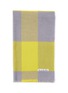 Detail View - Click To Enlarge - ACNE STUDIOS - Chequered Wool Fringed Scarf