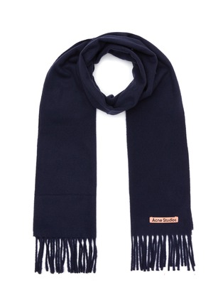 Main View - Click To Enlarge - ACNE STUDIOS - Wool Fringed Scarf