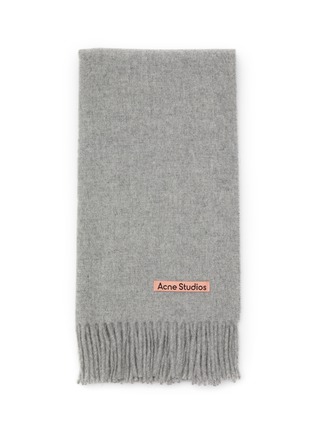 Detail View - Click To Enlarge - ACNE STUDIOS - Wool Fringed Scarf
