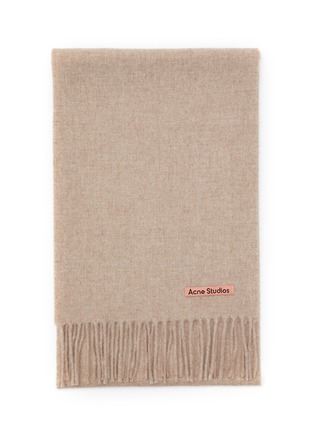 Detail View - Click To Enlarge - ACNE STUDIOS - Wool Fringed Scarf