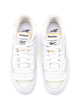 Detail View - Click To Enlarge - MAISON MARGIELA - X REEBOK LOW TOP LACE UP SNEAKERS