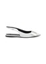 Main View - Click To Enlarge - SERGIO ROSSI - ‘Sr Miroir’ Leather Slingback Pumps