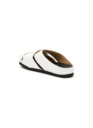  - PEDDER RED - ‘Celest’ Woven Leather Sandals