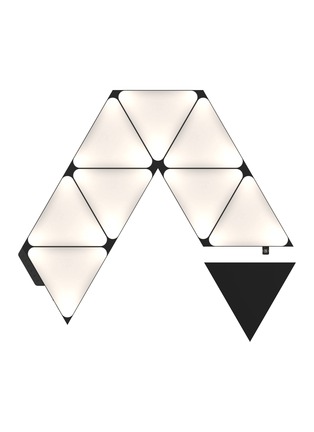 Main View - Click To Enlarge - NANOLEAF - LIMITED EDITION SHAPES TRIANGLE STARTER KIT PACK OF 9 — ULTRA BLACK