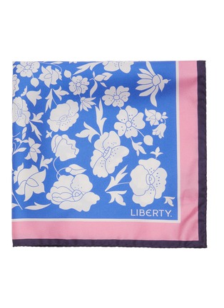 Detail View - Click To Enlarge - LIBERTY LONDON - ‘Poppy And Daisy’ Silk Twill Scarf