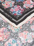 Detail View - Click To Enlarge - LIBERTY LONDON - ‘Sky Garden’ Contrast Trim Silk Twill Scarf