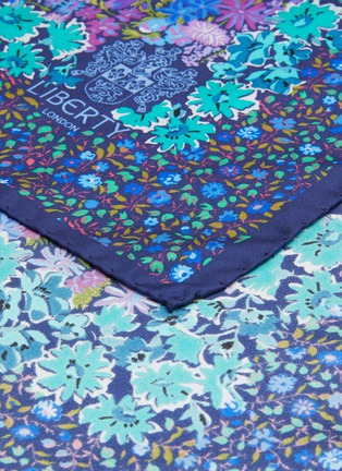 Detail View - Click To Enlarge - LIBERTY LONDON - ‘Floral Medley’ All Over Graphic Silk Scarf