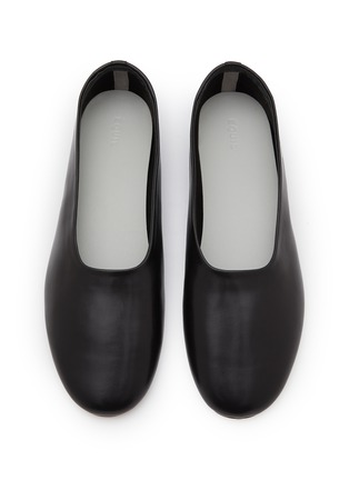 Detail View - Click To Enlarge - EQUIL - ‘Venezia’ Leather Ballerina Flats