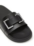 Detail View - Click To Enlarge - SERGIO ROSSI - ‘Jelly’ Strass Embellished Slides