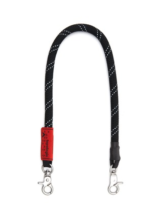 Main View - Click To Enlarge - TOPOLOGIE - 10MM ADJUSTABLE WRIST STRAP — BLACK REFLECTIVE