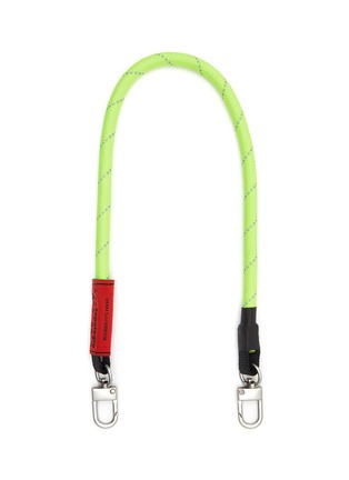 Main View - Click To Enlarge - TOPOLOGIE - 8MM ADJUSTABLE WRIST STRAP — NEON YELLOW REFLECTIVE