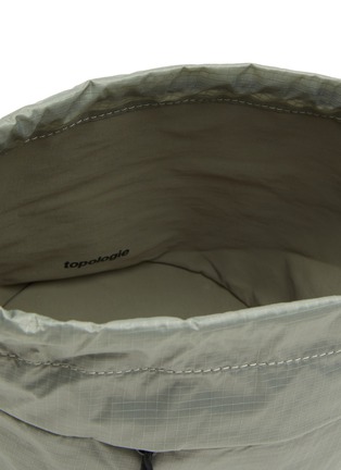 Detail View - Click To Enlarge - TOPOLOGIE - ‘WARES’ REVERSIBLE BUCKET BAG — MOSS